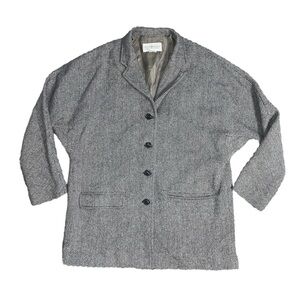 Ralph Lauren Denim & Supply Women’s Herringbone Oversized Wool Coat Size Large